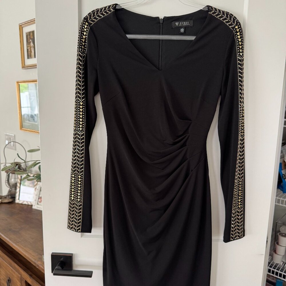 Black cocktail dress